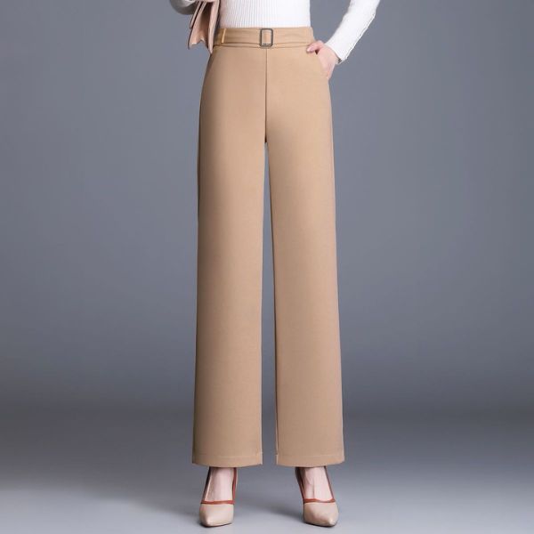 Luro Mora™ Afslankende broek met wijde pijpen en stijlvolle sluiting
