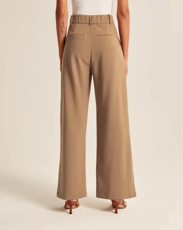 1+1 GRATUIT | Pantalon de tailleur avec pattes de prairie